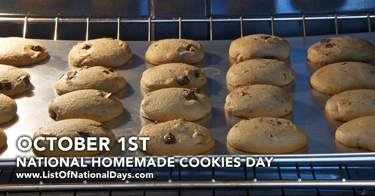 Title image for National Homemade Cookies Day