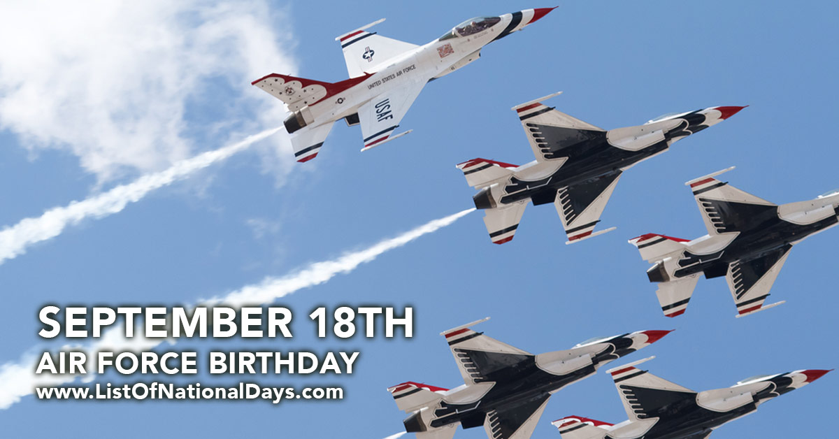 Title image for Air Force Birthday