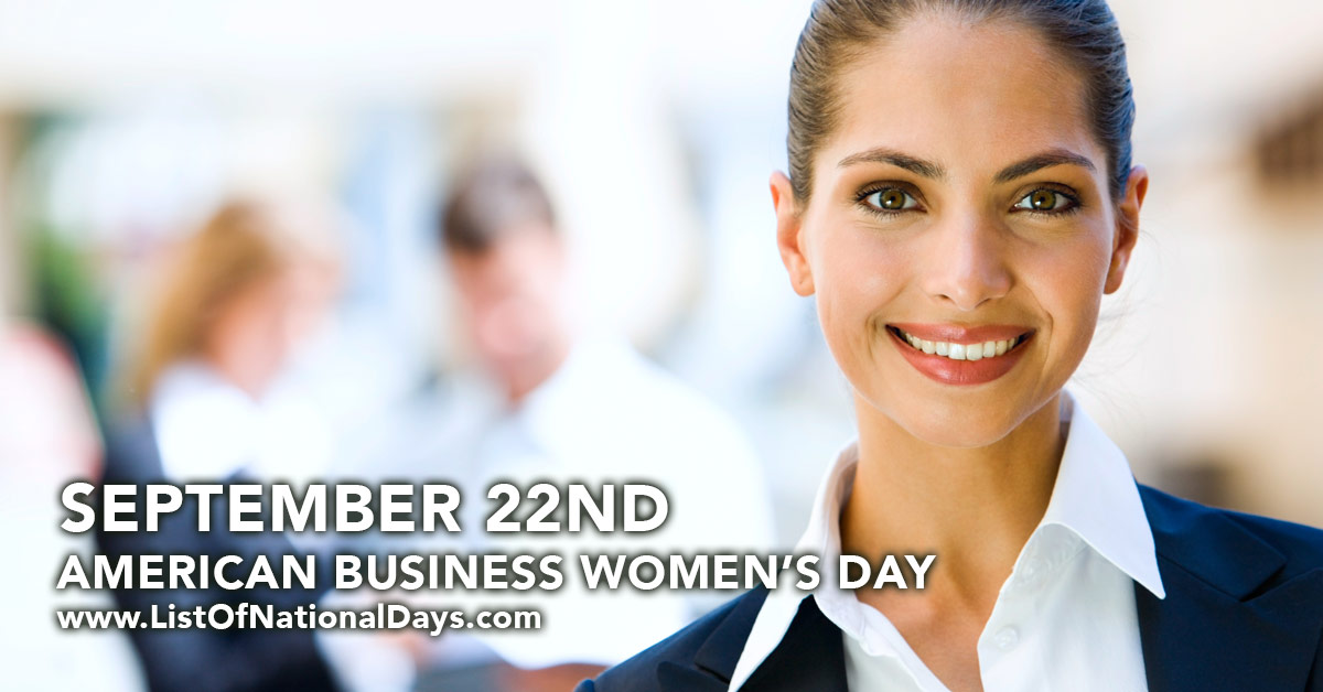 Title image for American Business Women’s Day