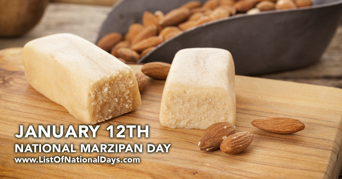 Title image for National Marzipan Day