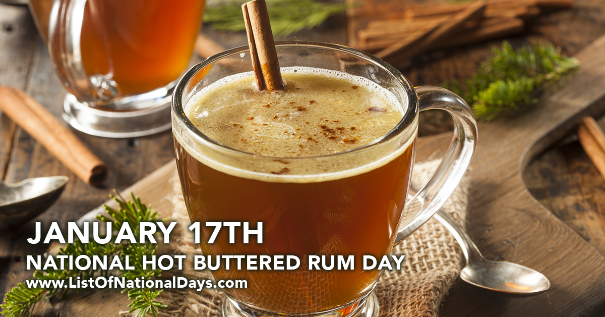 Title image for National Hot Buttered Rum Day