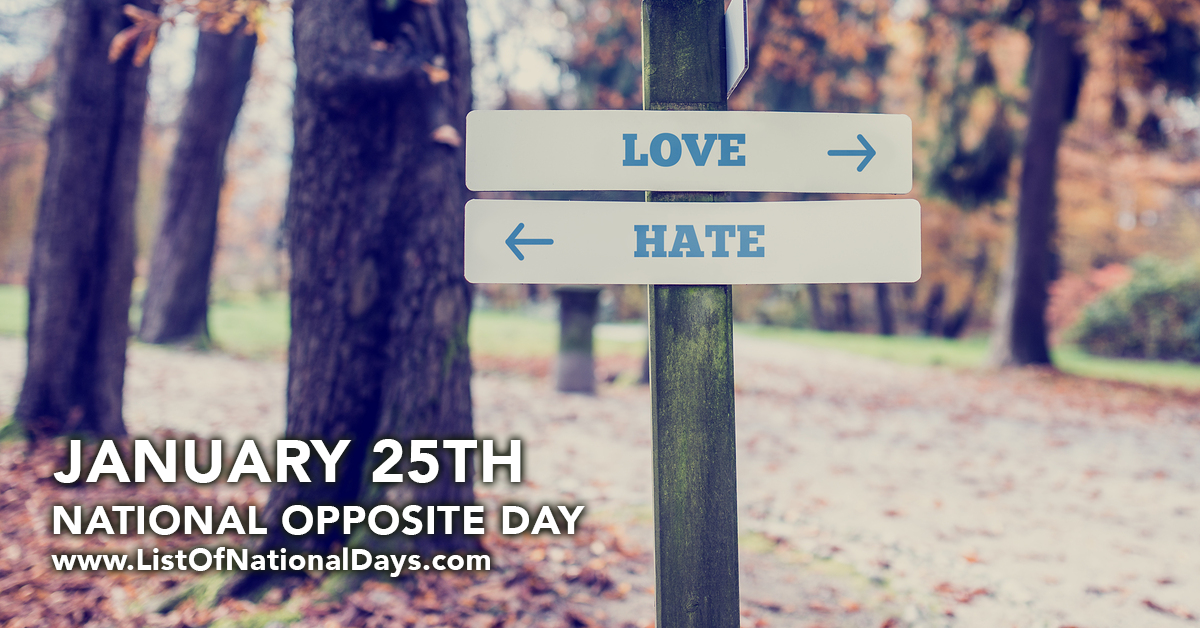 Title image for National Opposite Day