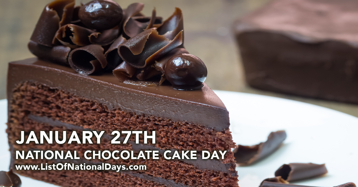Title image for National Chocolate Cake Day