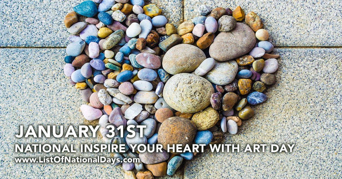 Title image for National Inspire Your Heart With Art Day