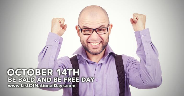 Title image for Be Bald And Be Free Day
