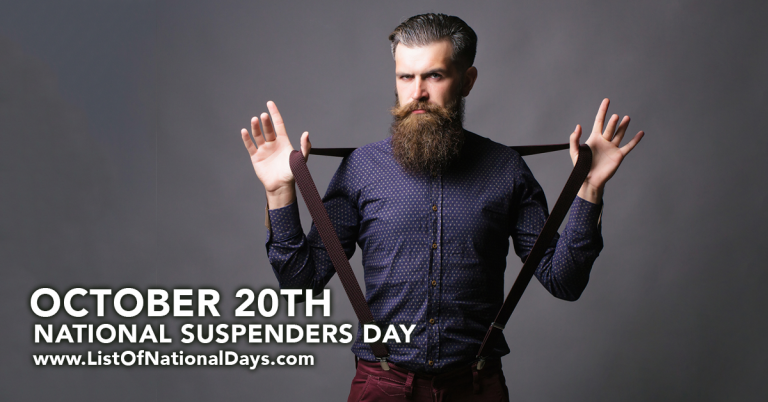 Title image for National Suspenders Day