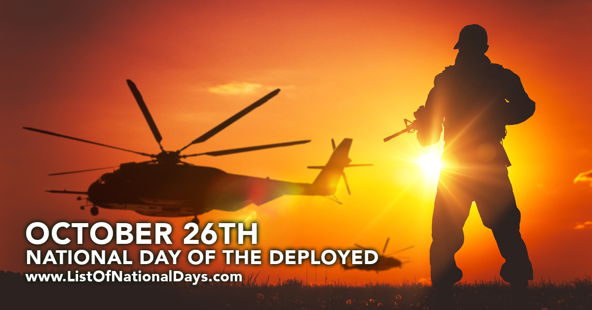 Title image for National Day Of The Deployed