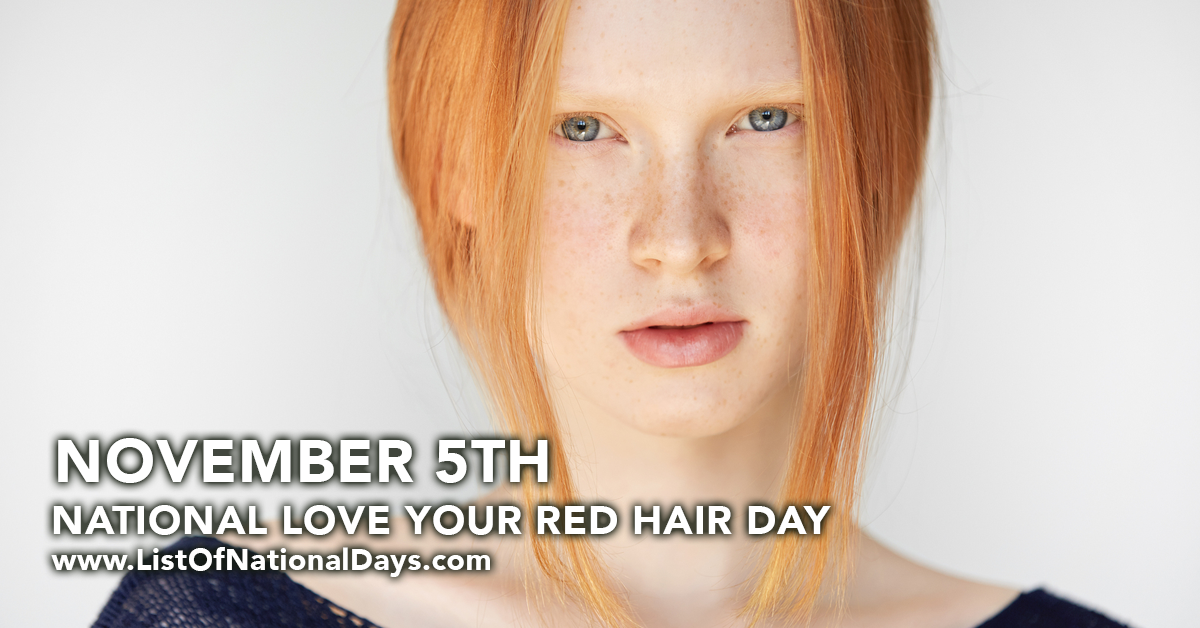 Title image for National Love Your Red Hair Day