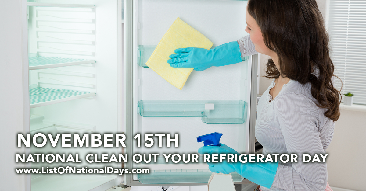 Title image for National Clean Out Your Refrigerator Day