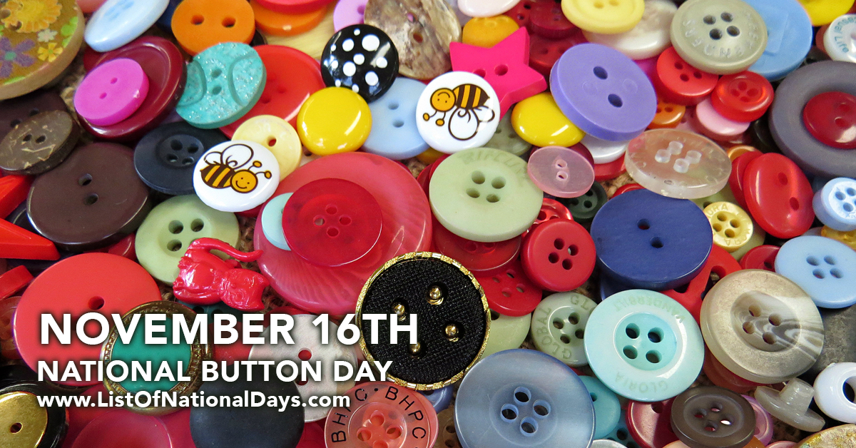 Title image for National Button Day