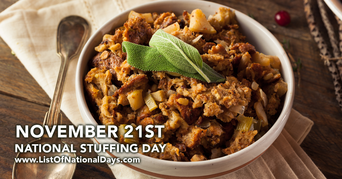 Title image for National Stuffing Day