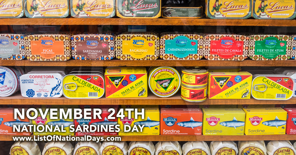Title image for National Sardines Day