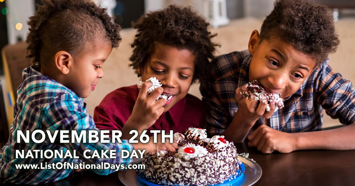 Title image for National Cake Day