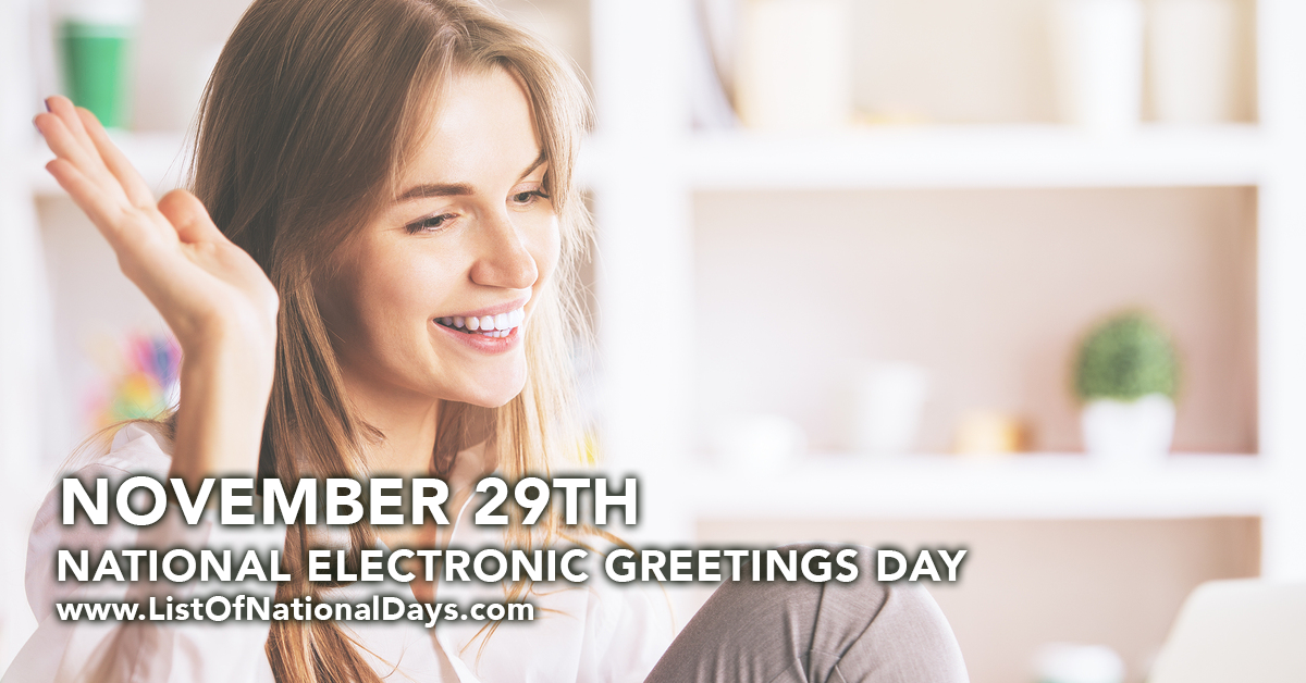 Title image for National Electronic Greetings Day