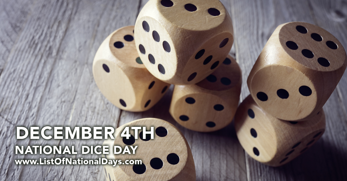 Title image for National Dice Day
