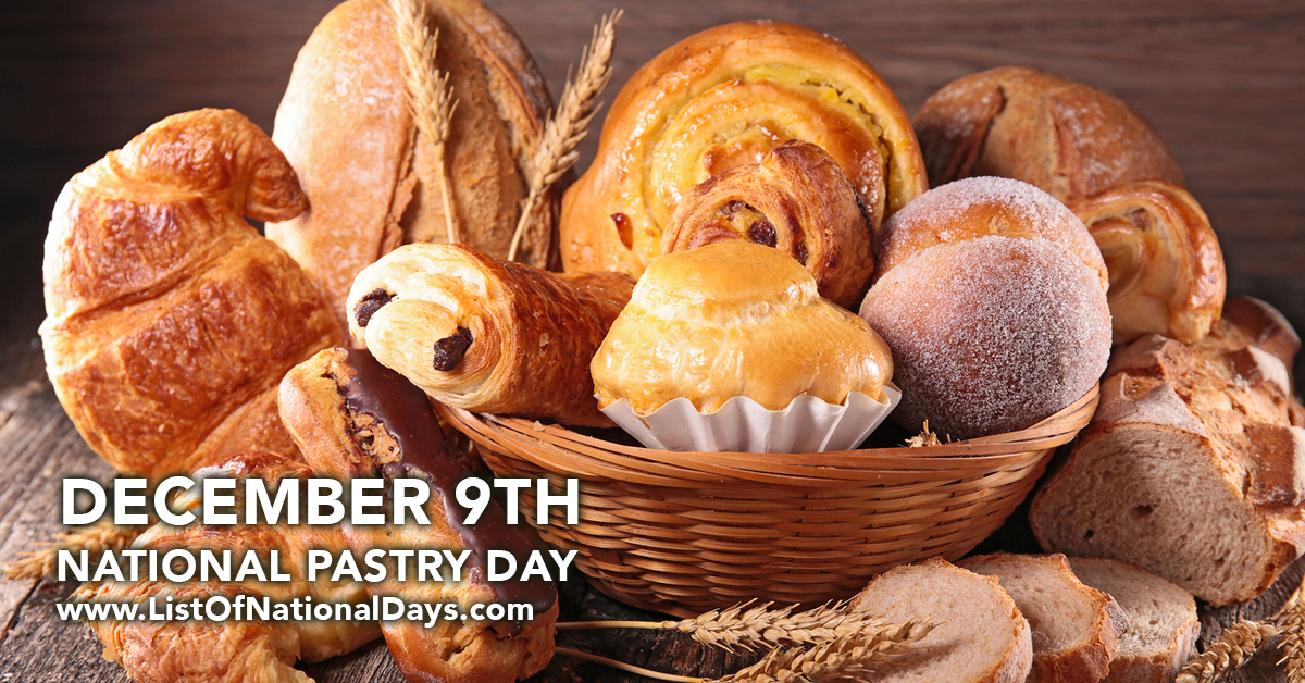Title image for National Pastry Day