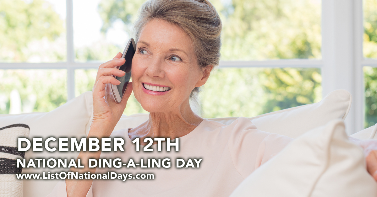 Title image for National Ding-A-Ling Day