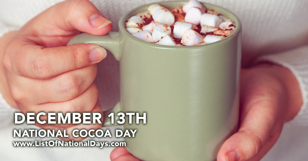 Title image for National Cocoa Day