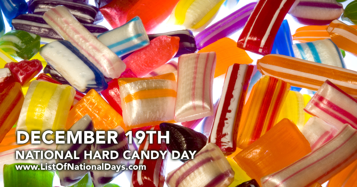 Title image for National Hard Candy Day