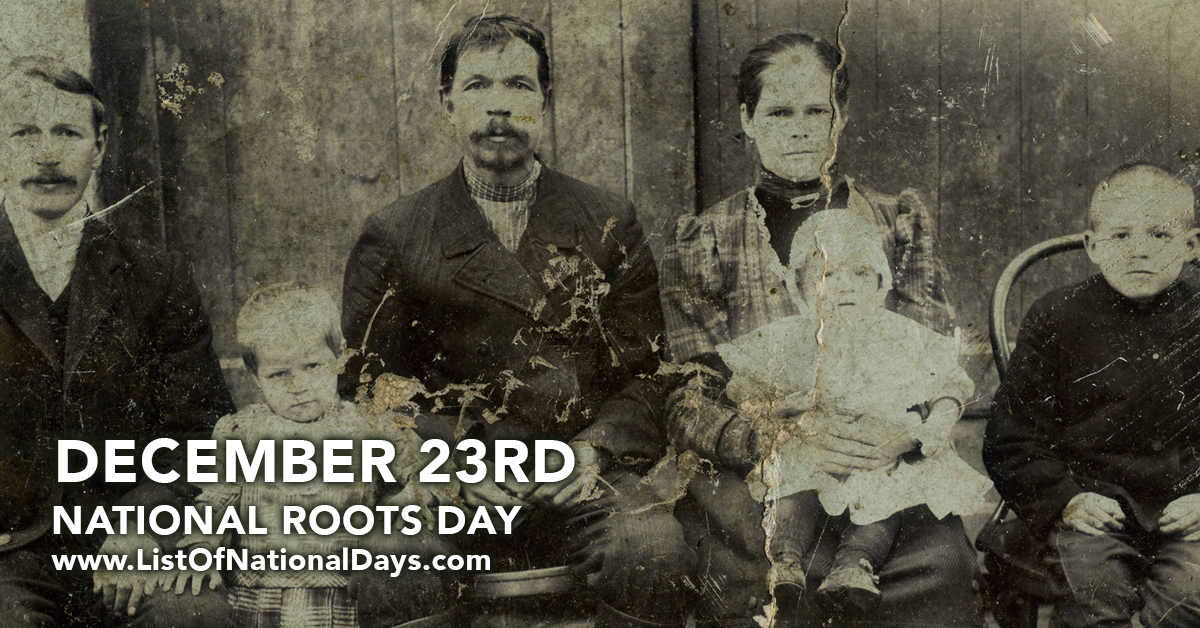 Title image for National Roots Day