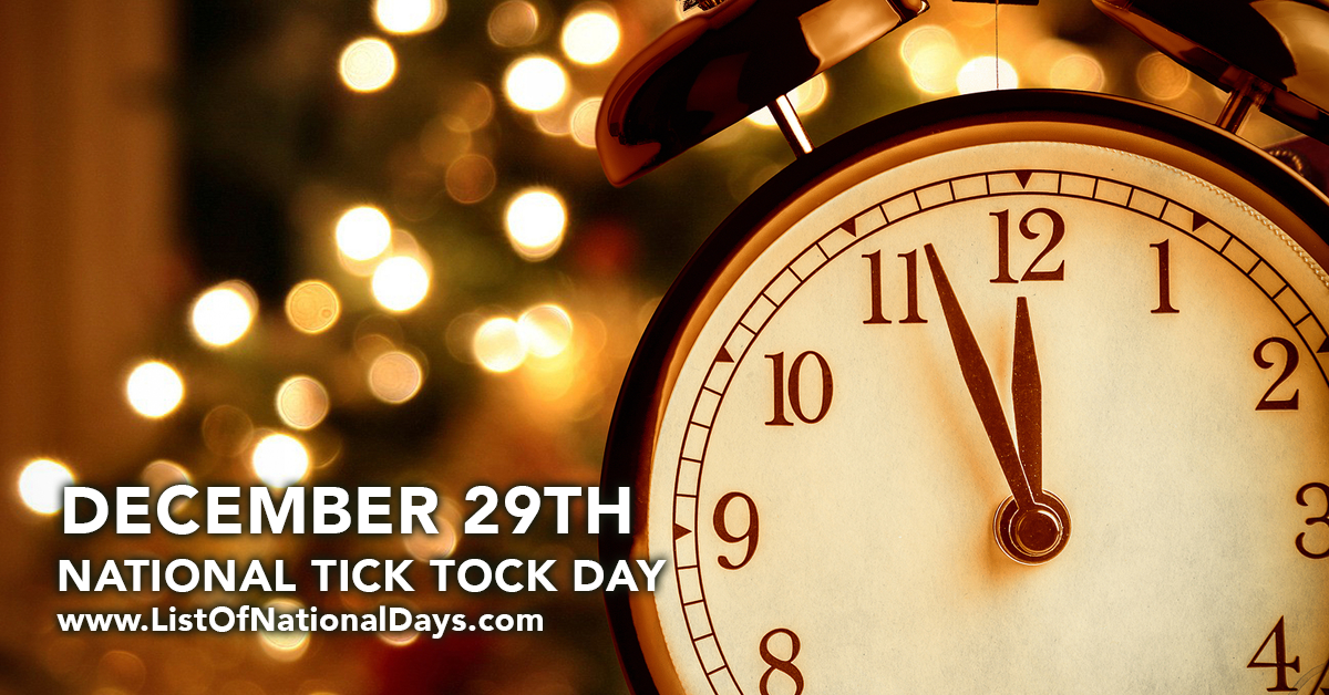 Title image for Tick Tock Day