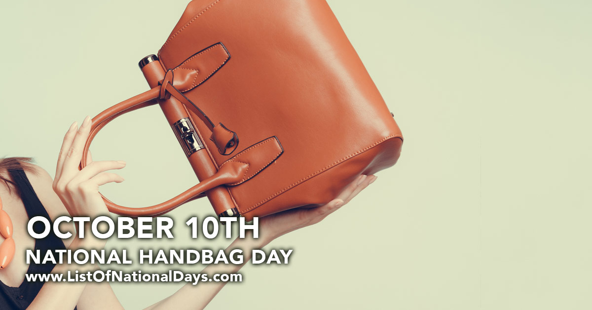 Title image for National Handbag Day