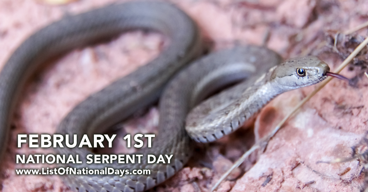 Title image for National Serpent Day