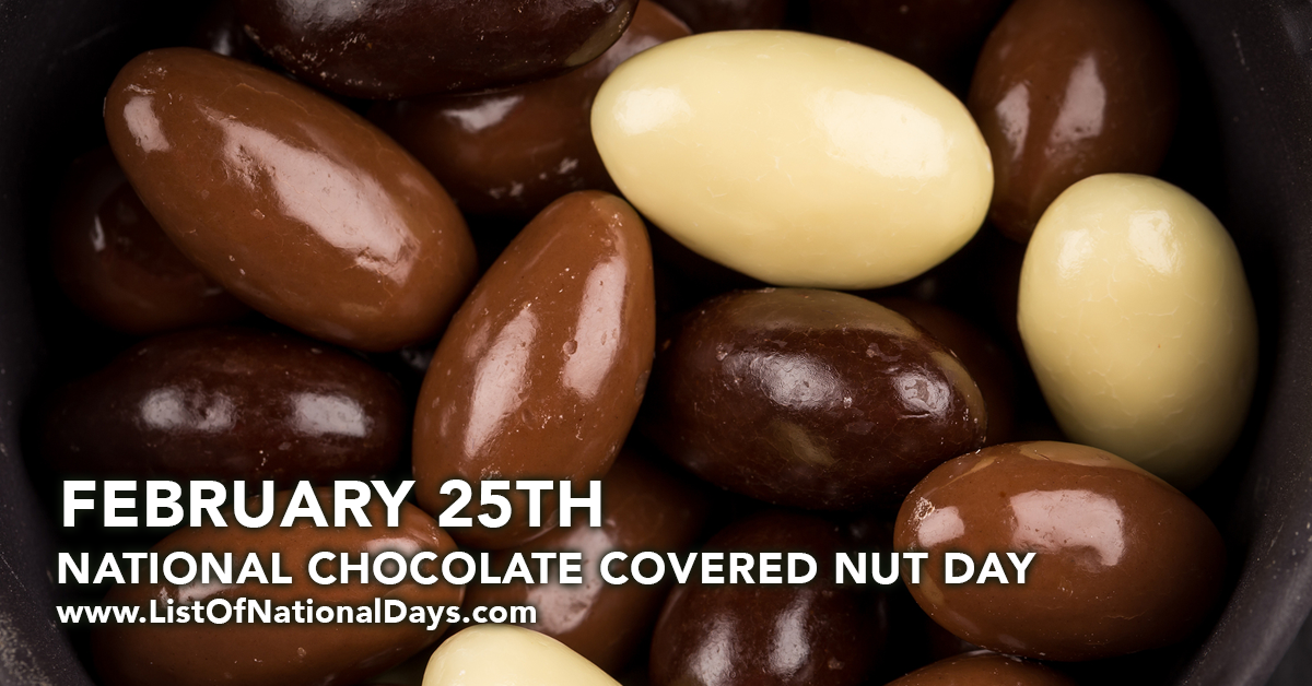 Title image for National Chocolate Covered Nut Day