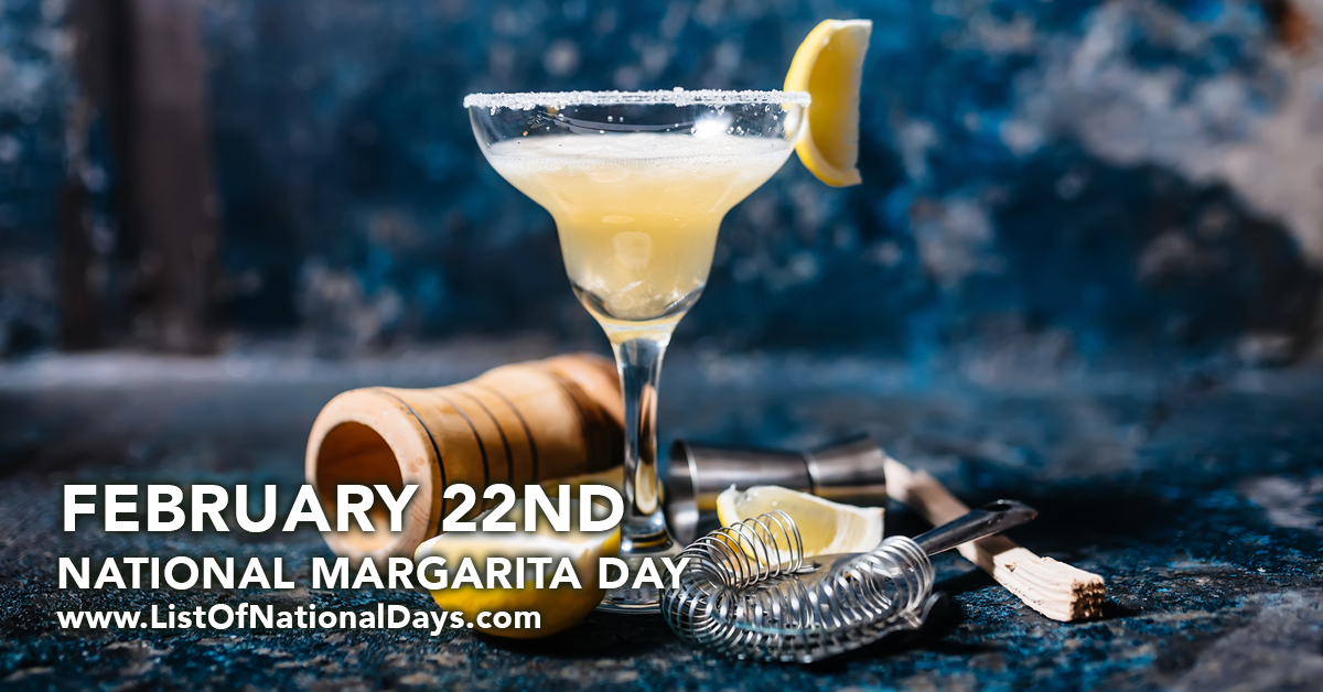 Title image for National Margarita Day