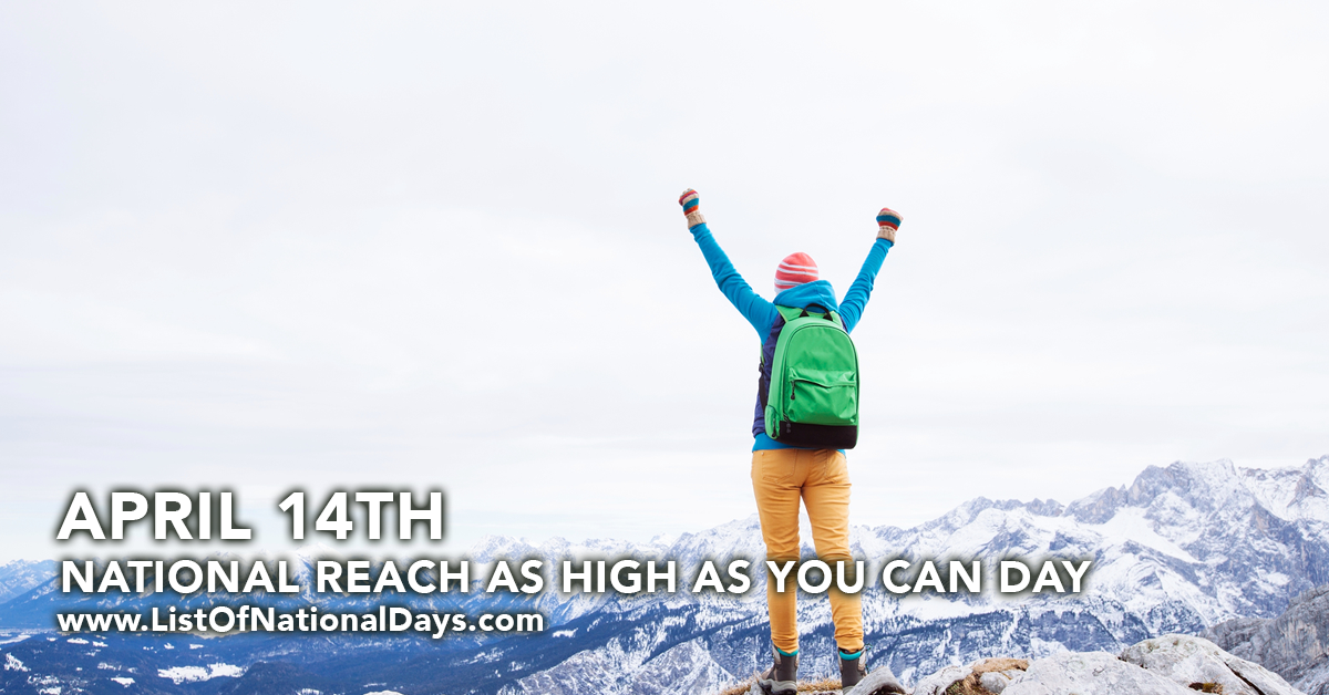 Title image for National Reach As High As You Can Day
