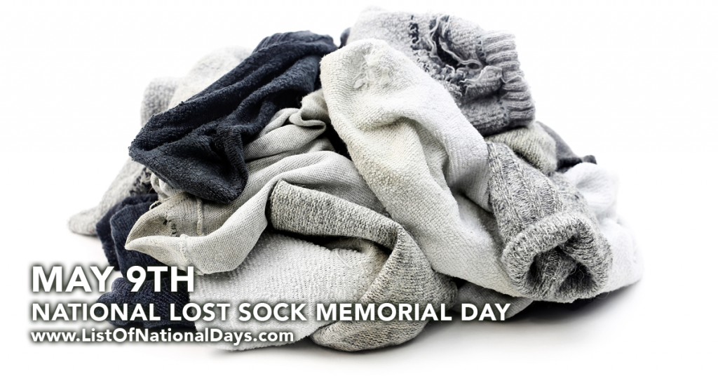 Title image for National Lost Sock Memorial Day