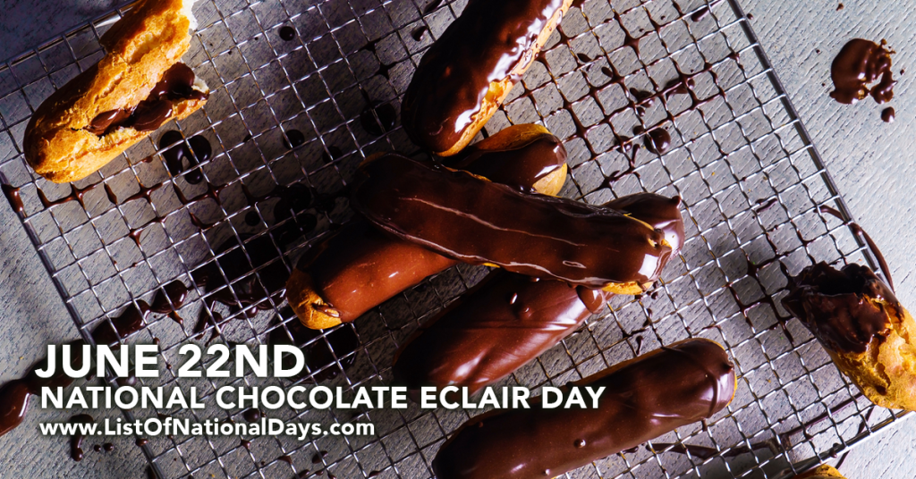 Title image for National Chocolate Eclair Day