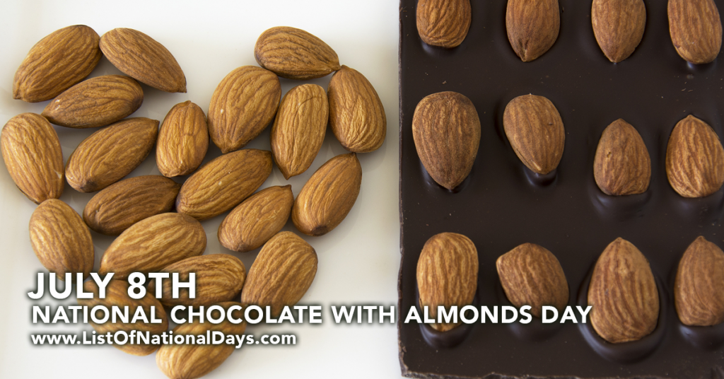 Title image for National Chocolate With Almonds Day