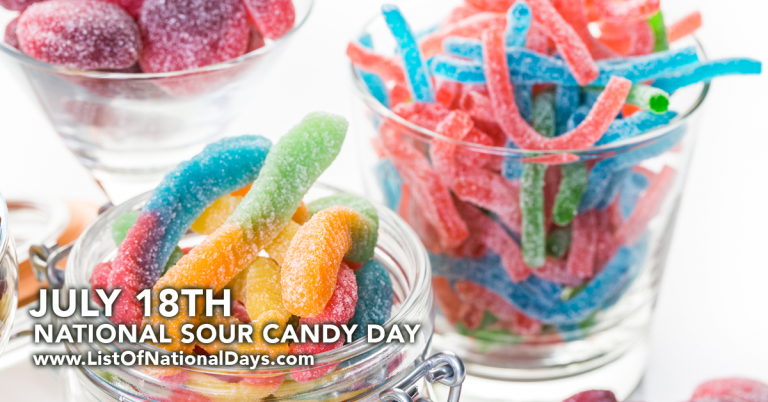 Title image for National Sour Candy Day