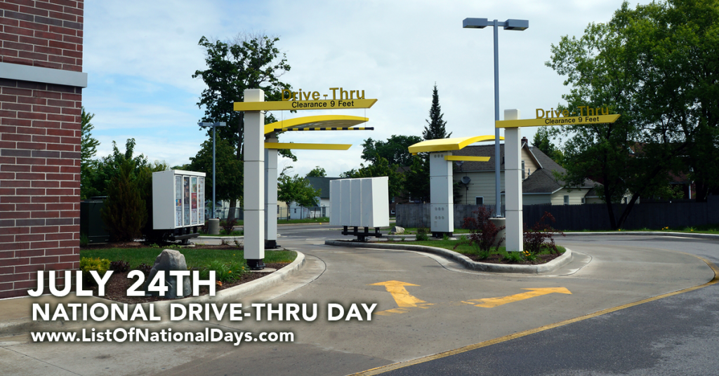 Title image for National Drive-Thru Day