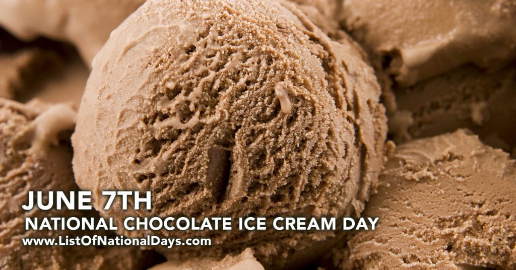 Title image for National Chocolate Ice Cream Day