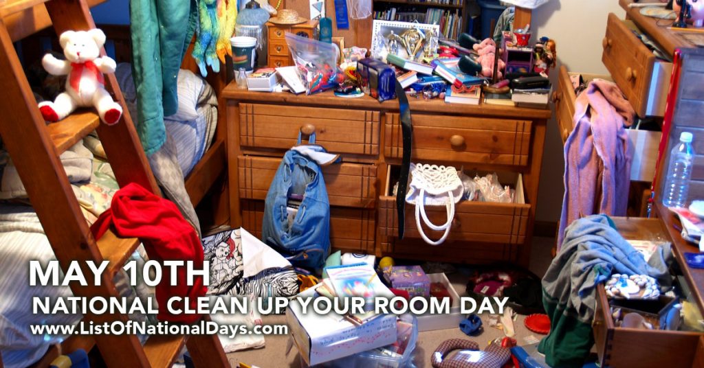Title image for National Clean Up Your Room Day