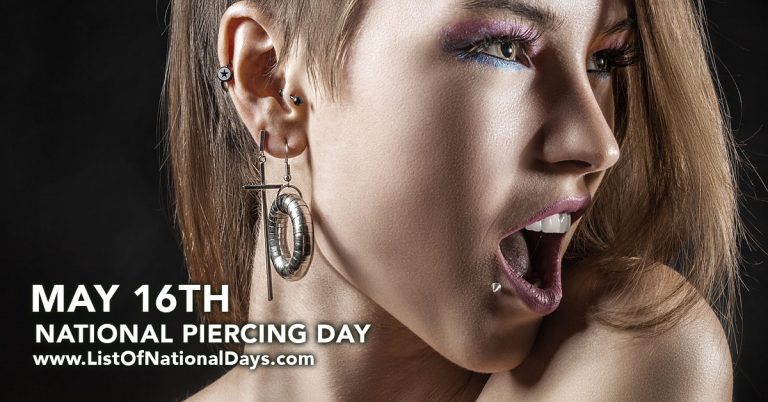 Title image for National Piercing Day