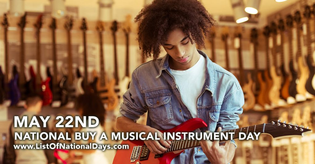 Title image for National Buy A Musical Instrument Day