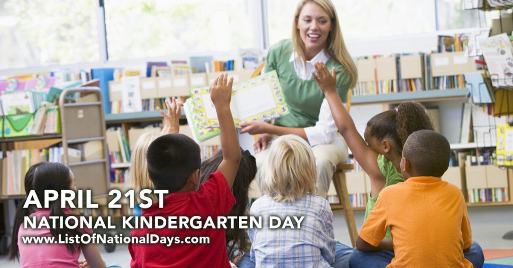 Title image for National Kindergarten Day