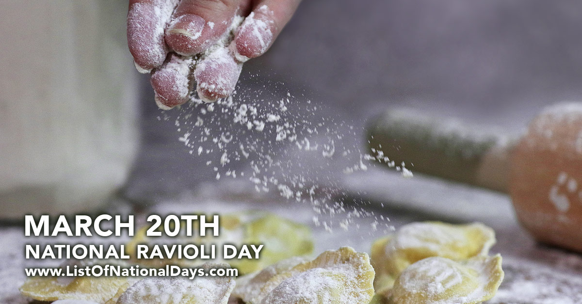 Title image for National Ravioli Day