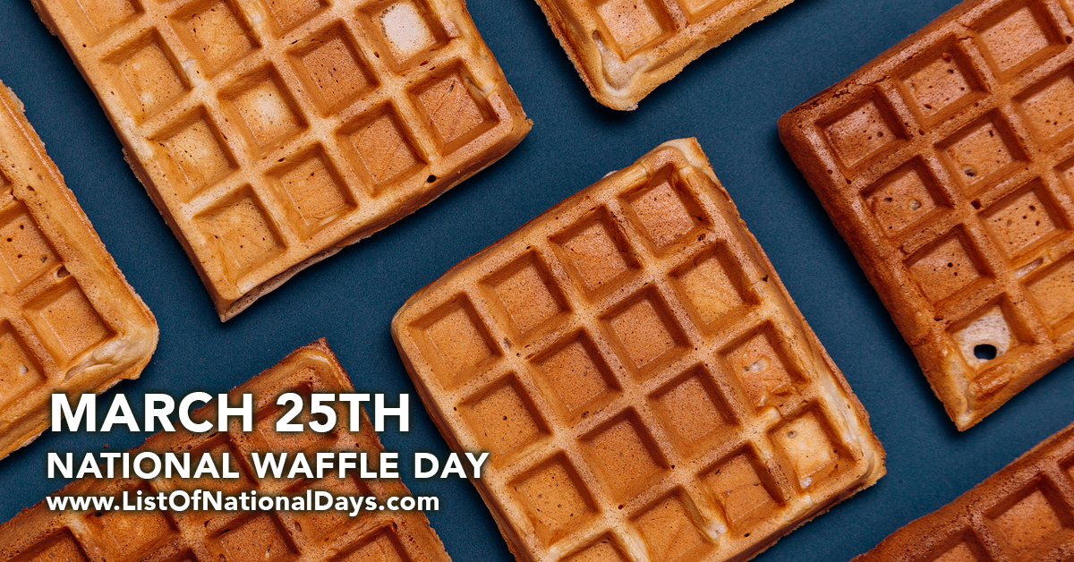 Title image for National Waffle Day
