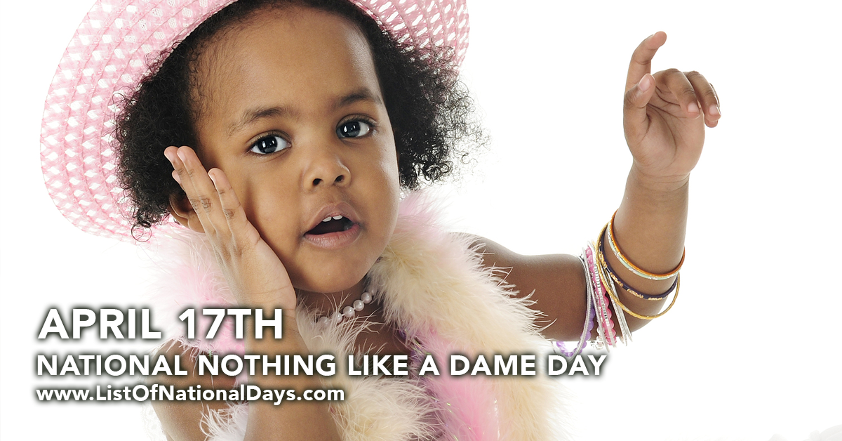 Title image for National Nothing Like A Dame Day