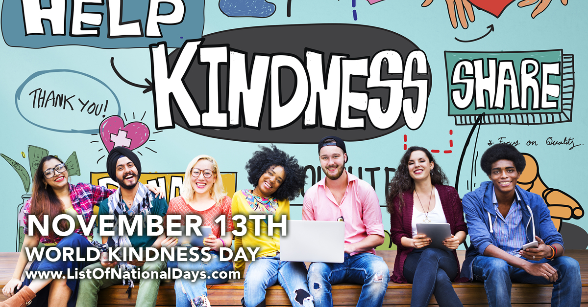 Title image for World Kindness Day