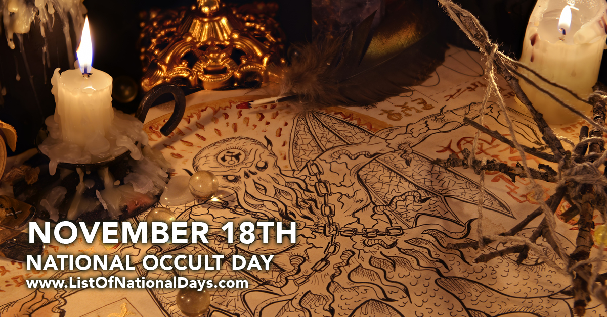 Title image for National Occult Day