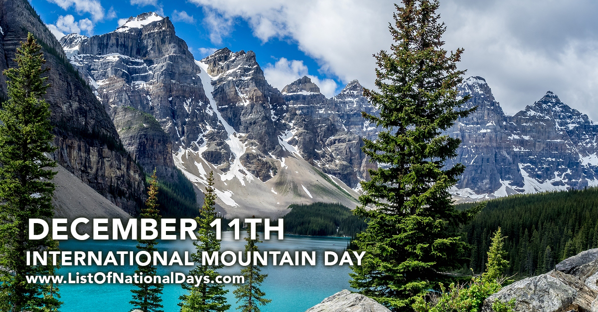 Title image for International Mountain Day