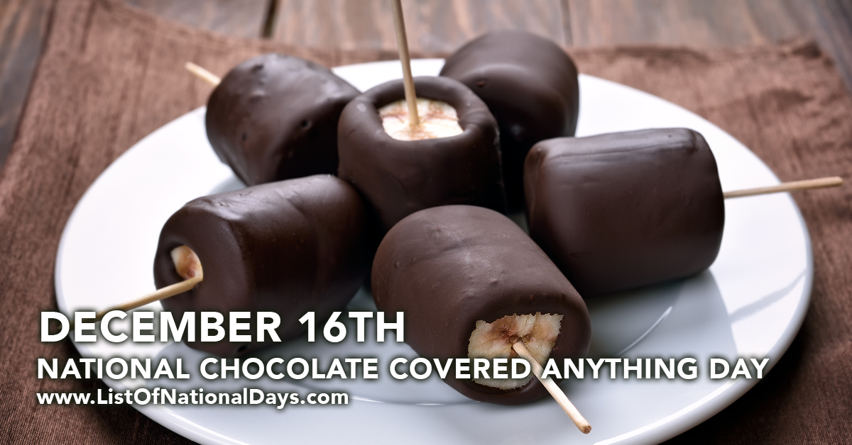 Title image for National Chocolate Covered Anything Day