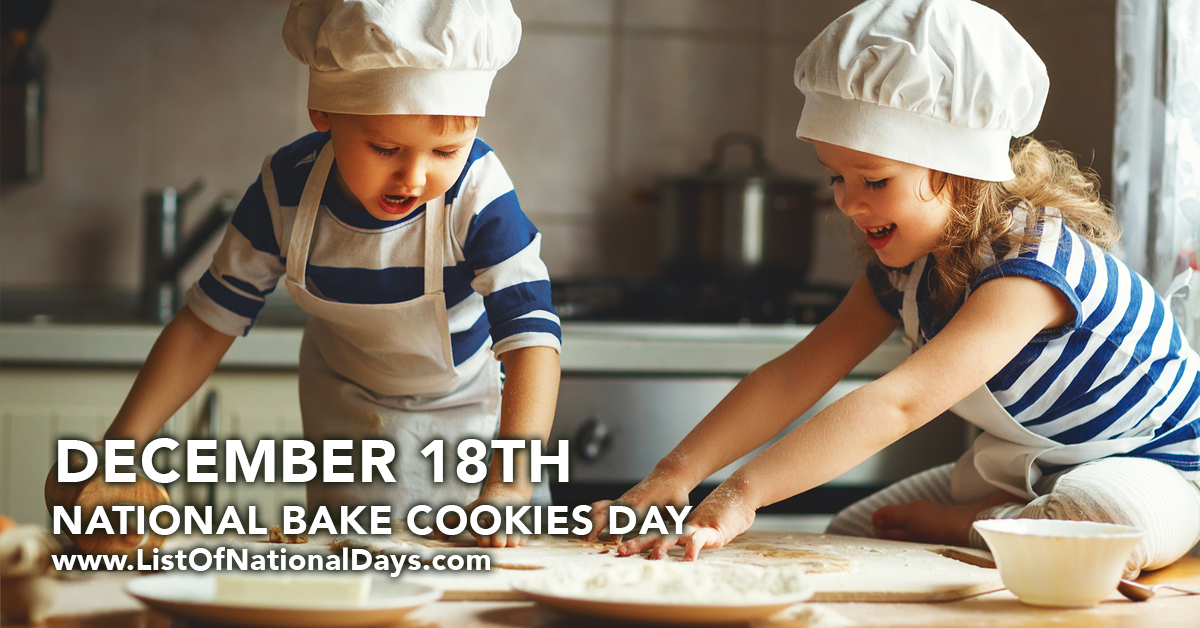 Title image for National Bake Cookies Day