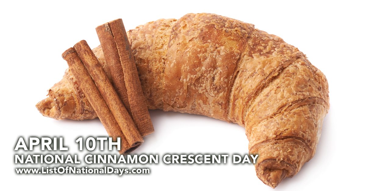 Title image for National Cinnamon Crescent Day