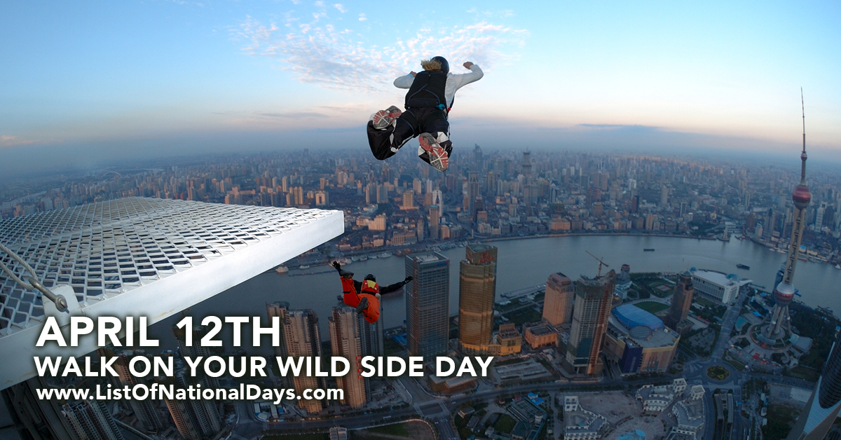Title image for Walk On Your Wild Side Day